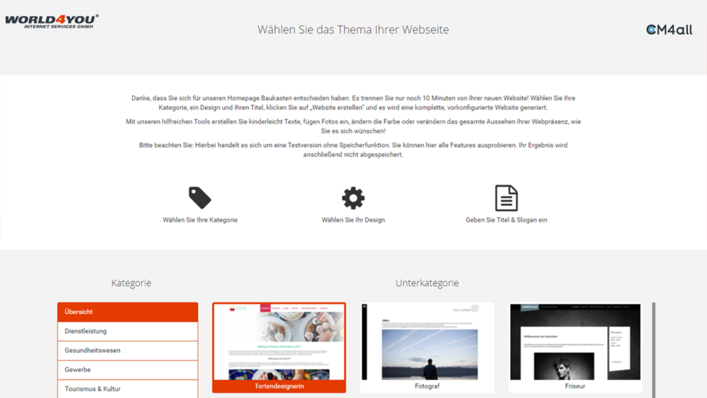 Homepage-Baukasten » Einfach Zur Eigenen Website