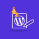 Person mit WordPress Icon und Editor Symbol